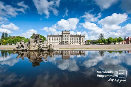 Die Restaurierungsarbeiten an Schloss Ludwigslust gehen weiter voran.