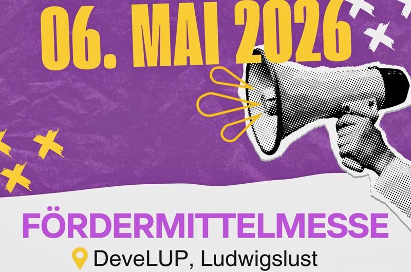 Ankündigung Fördermittelmesse