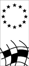 Gemeinsames Logo EFRE, ESF und ELER in M-V 2014-2020, schwarz-weiß, ohne Schriftzug, Hochformat
