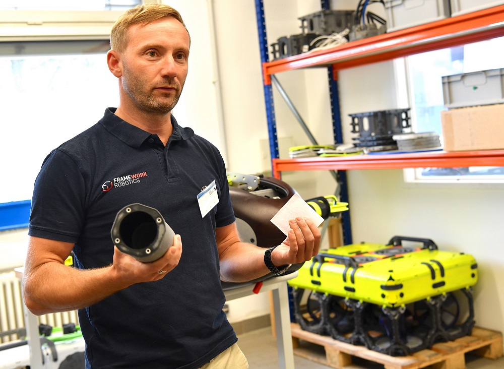 Besuch bei der Firma Frameworks Robotics © WKM MV I Angelika Heim Besuch bei der Firma Frameworks Robotics