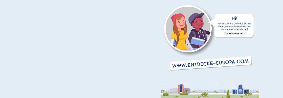 Entdecke Europa Webplattform